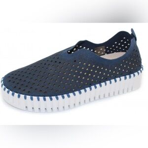 ISLE JACOBSEN Kids Tulip - Navy - Size 31 EU, Size 13 US